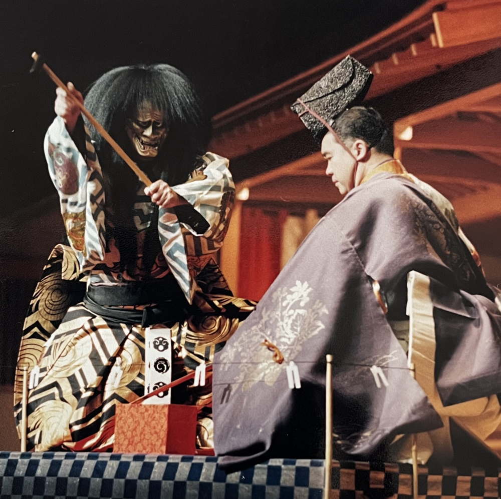 勝海登の能舞台